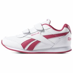 Adidasy Dziecięce Reebok Royal Classic Jogger Białe/Różowe PL 62KVNXZ